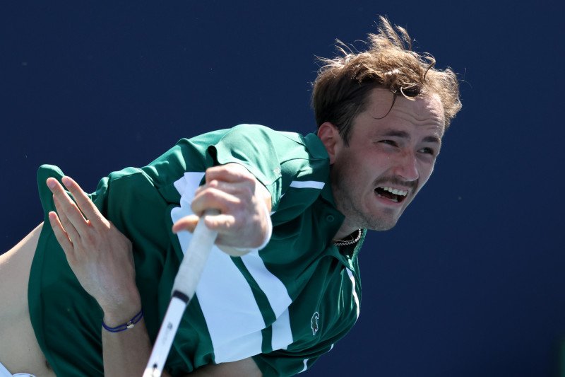 Russian tennis player Daniil Medvedev